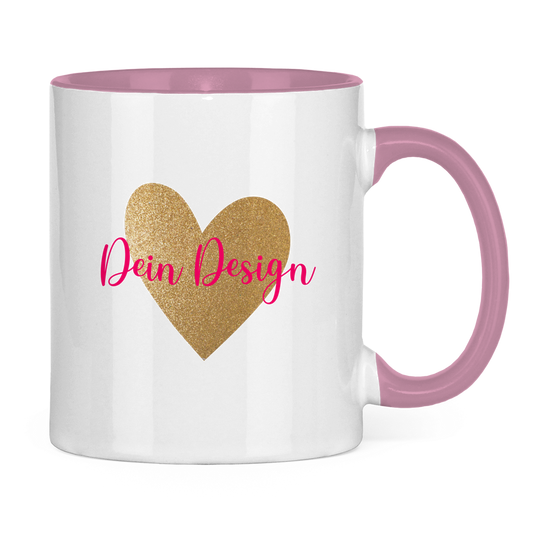Tasse zweifarbig DIY