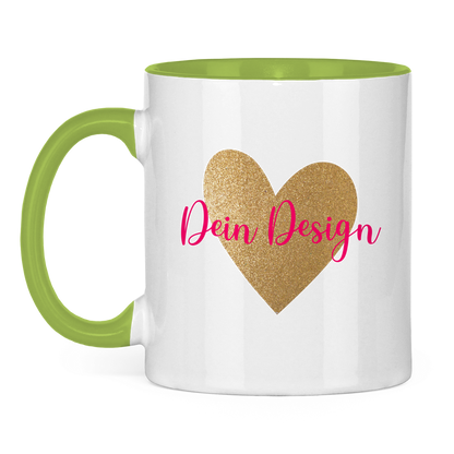 Tasse zweifarbig DIY