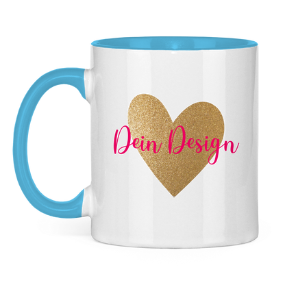 Tasse zweifarbig DIY