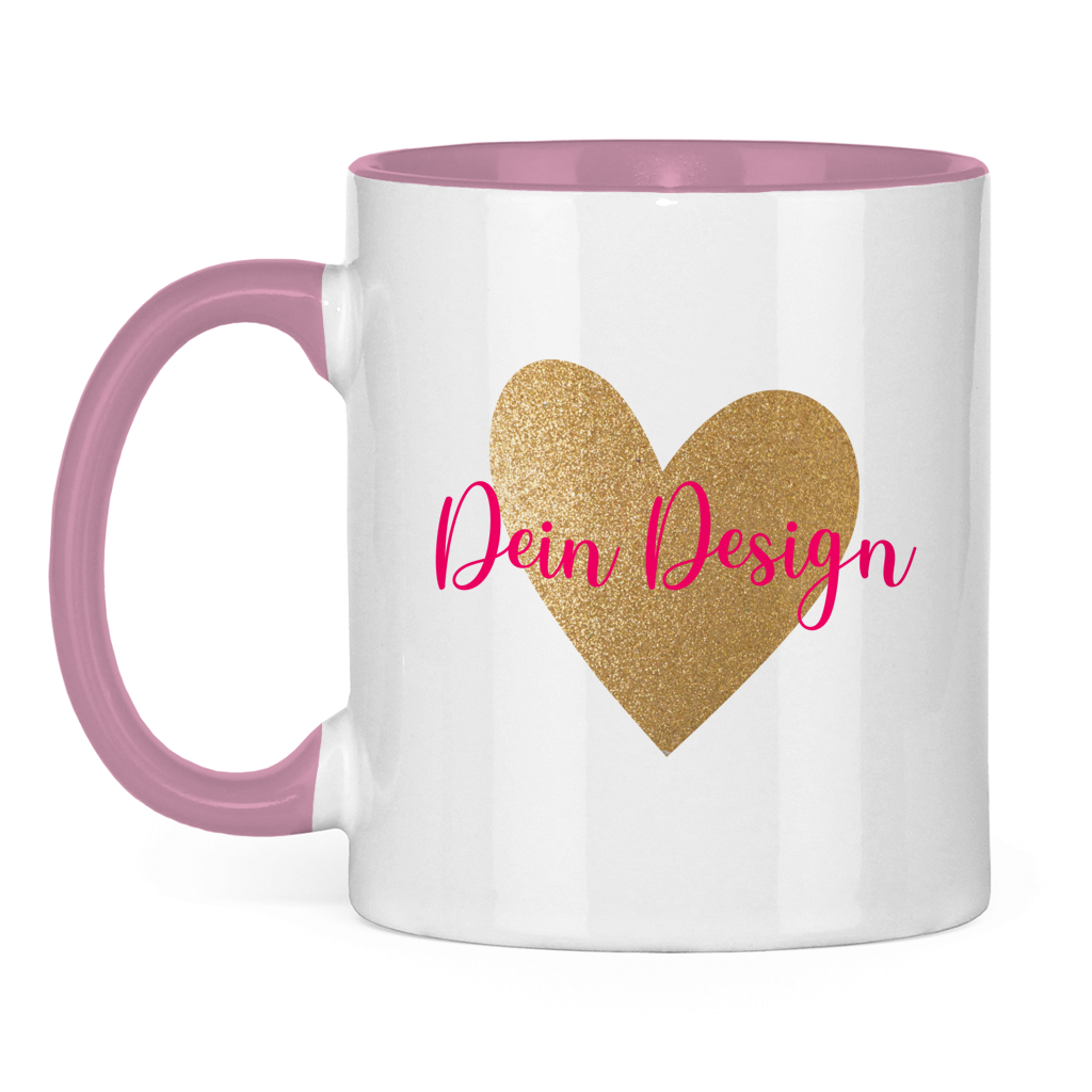 Tasse zweifarbig DIY