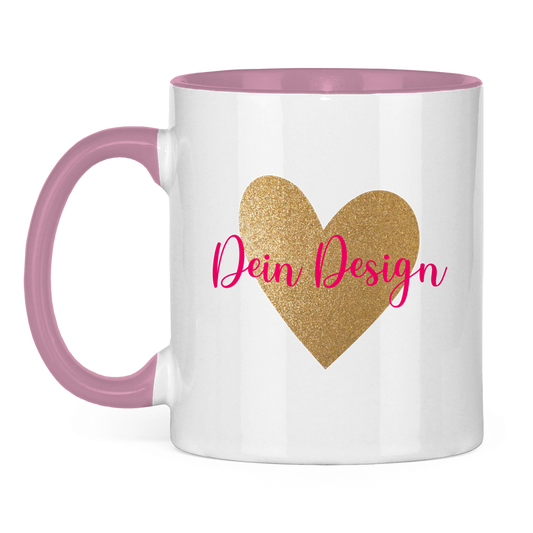 Tasse zweifarbig DIY