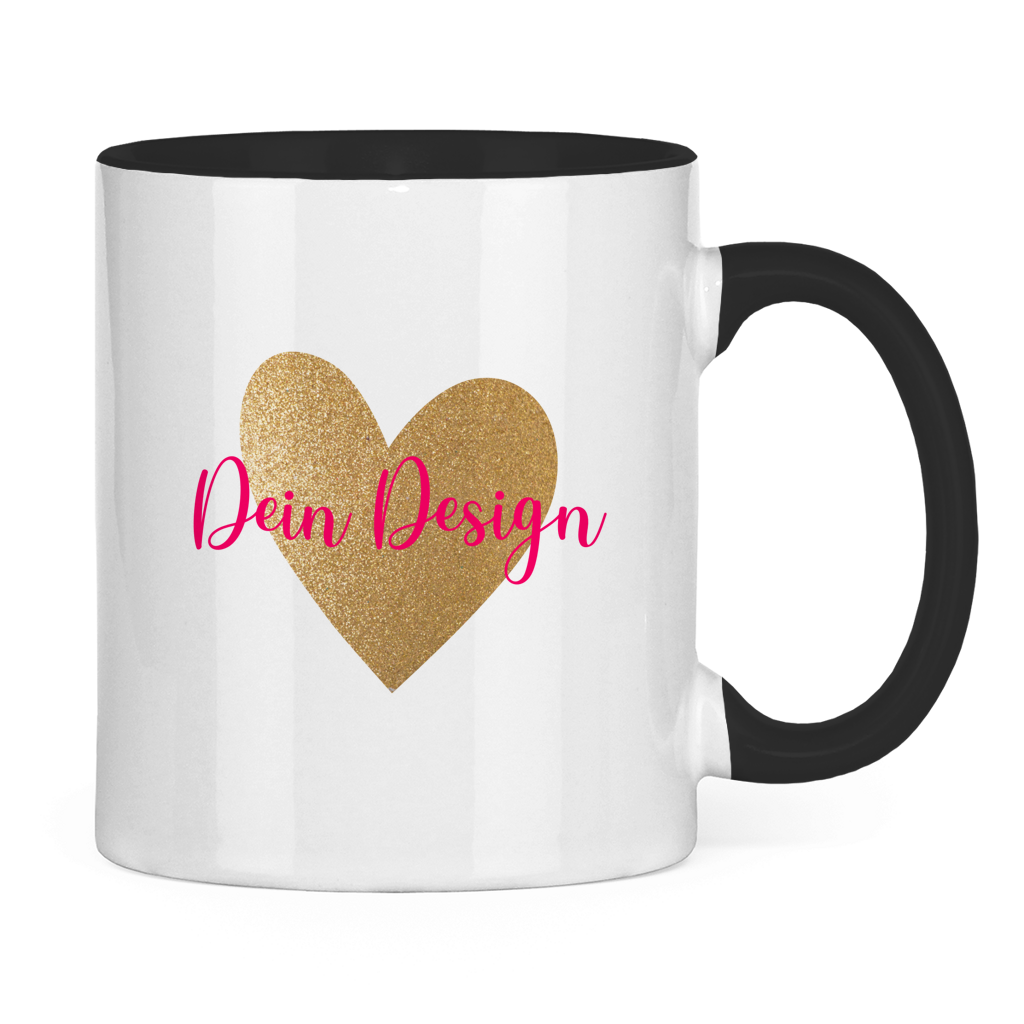Tasse zweifarbig DIY