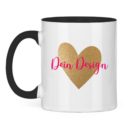 Tasse zweifarbig DIY