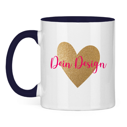 Tasse zweifarbig DIY