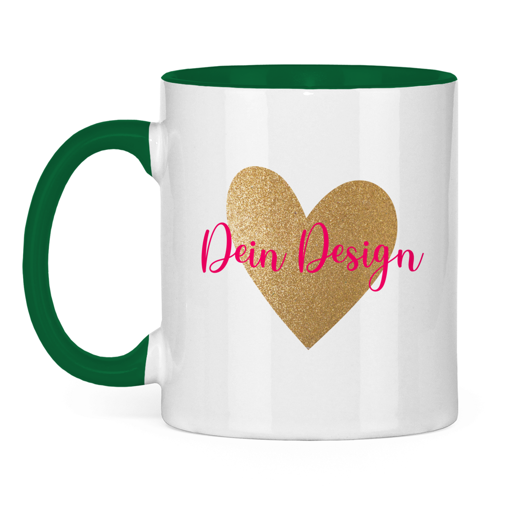 Tasse zweifarbig DIY